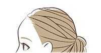 ヘアライン(サイド)